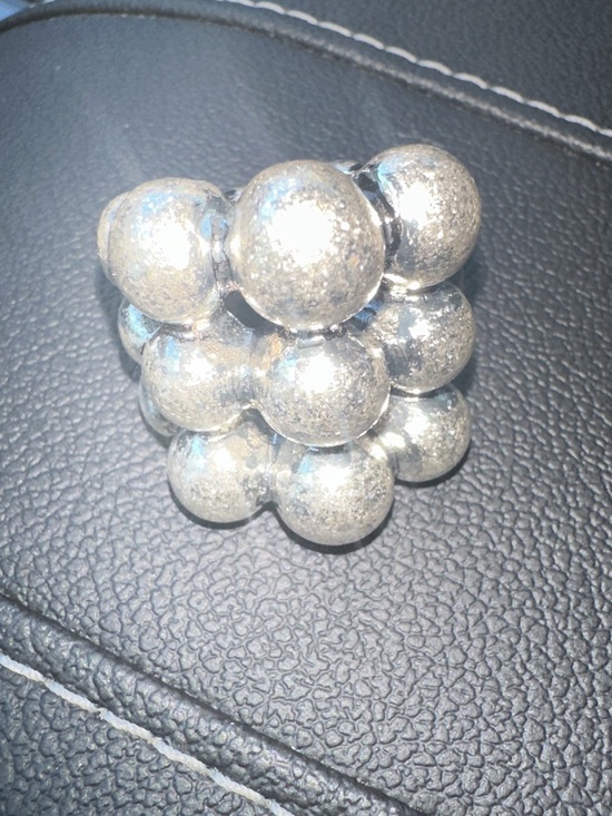 Zara Jewelry - Zara Silver Bead Cluster Ring